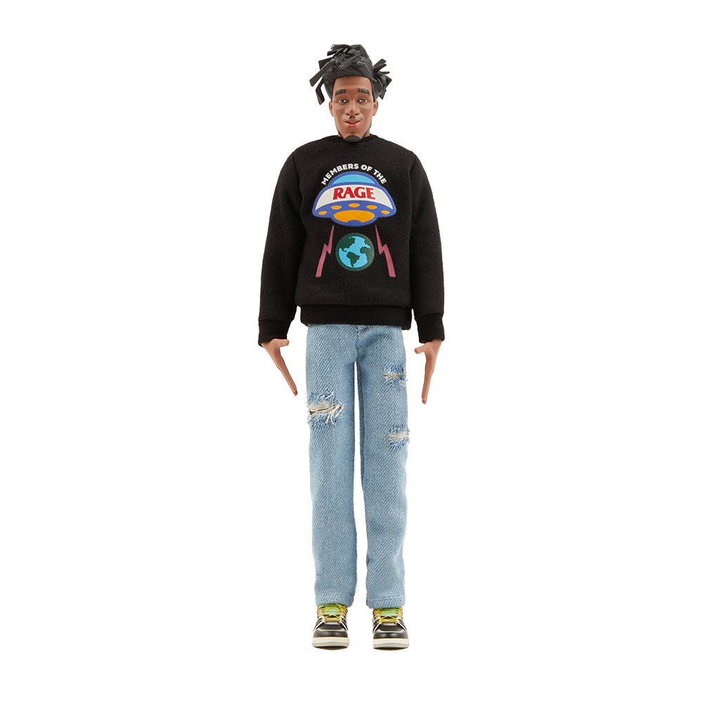 ENTERGALACTIC JABARI ACTION FIGURE BLACK
