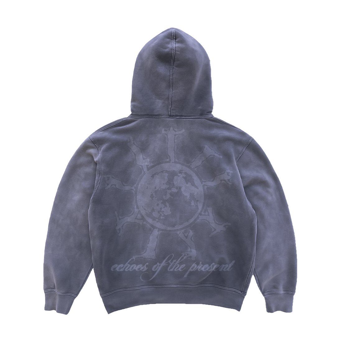 ECHOES OF THE PRESENT HOODIE BACK