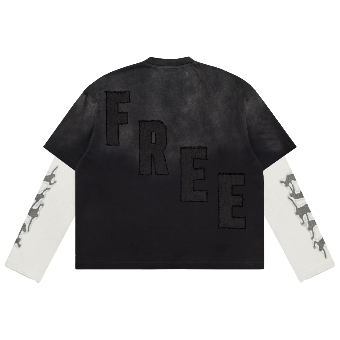 FREE CUTOUT LAYER THERMAL TEE BACK