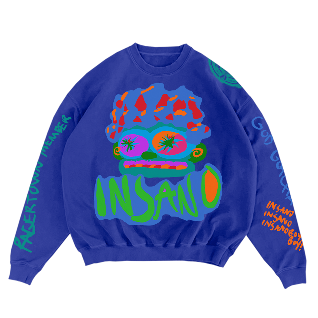 Insano Sketch Crewneck II Front