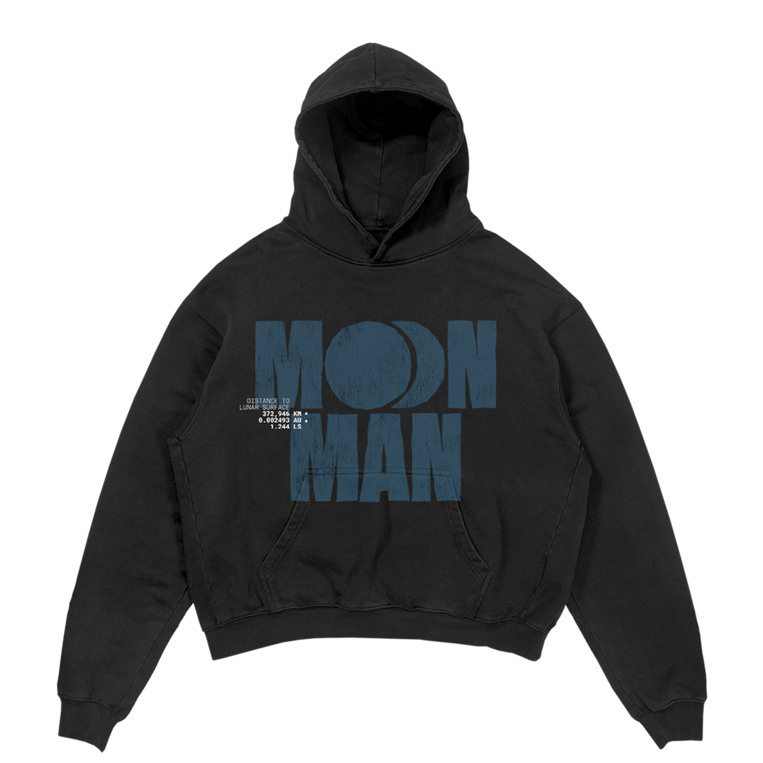 MOON MAN #3 HELMET HOODIE FRONT
