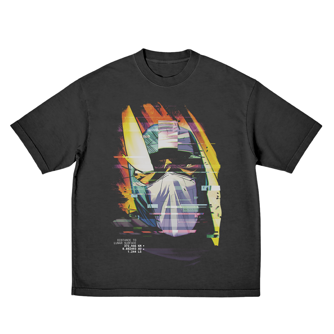 MOON MAN #3 HELMET TEE FRONT
