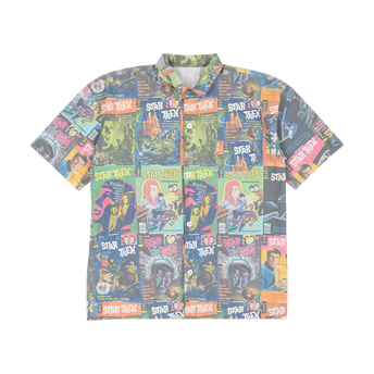 Cosmic Comic Poplin Shirt Front