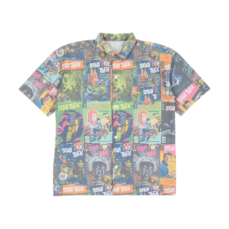 Cosmic Comic Poplin Shirt Front