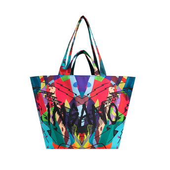 KAWS FOR INSANO OVERSIZED TOTE FRONT