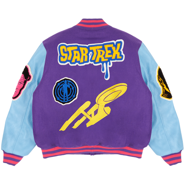 Light Year Leather Varsity Jacket KiD CuDi Official Store