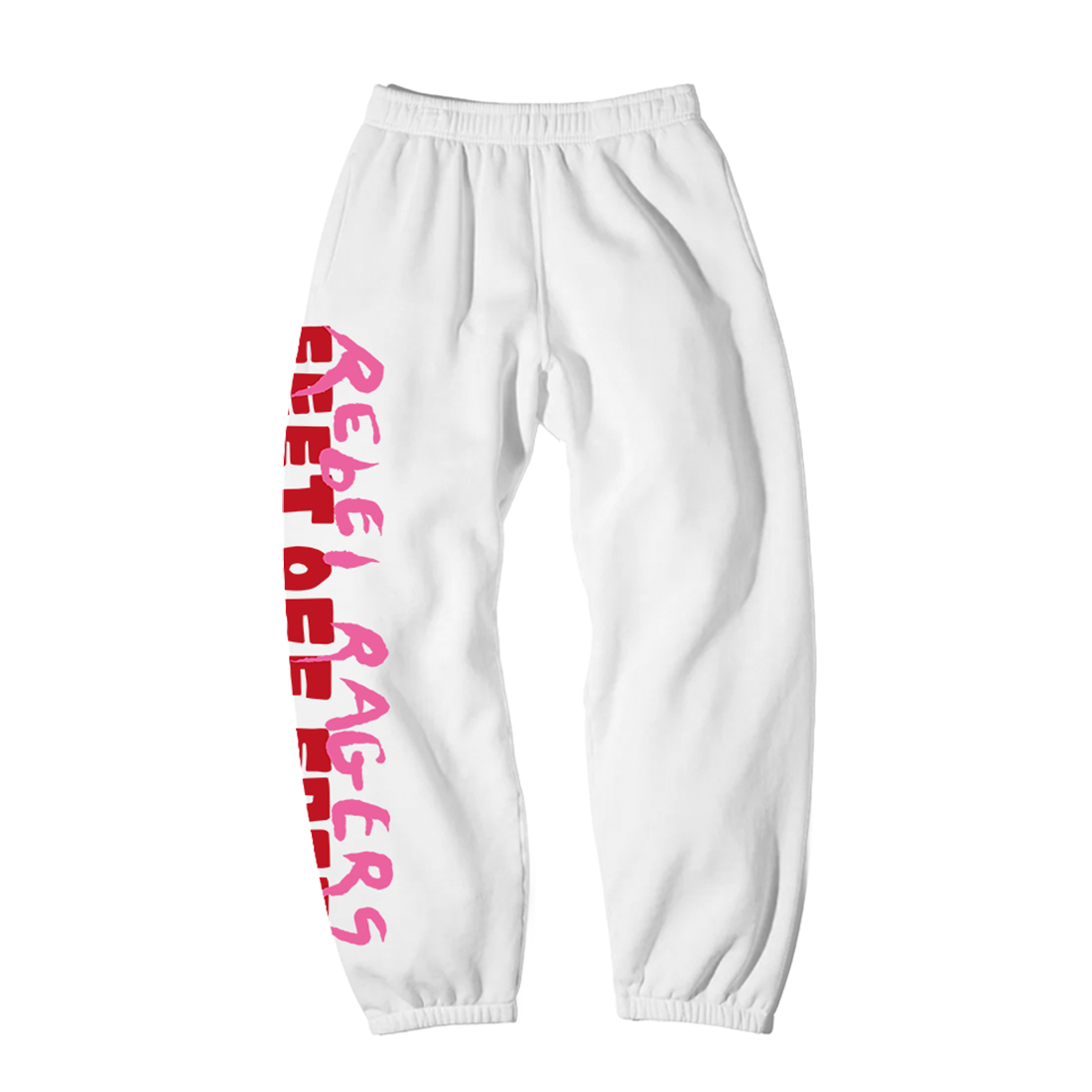 REBEL RAGERS FEET ON EARTH SWEATPANTS