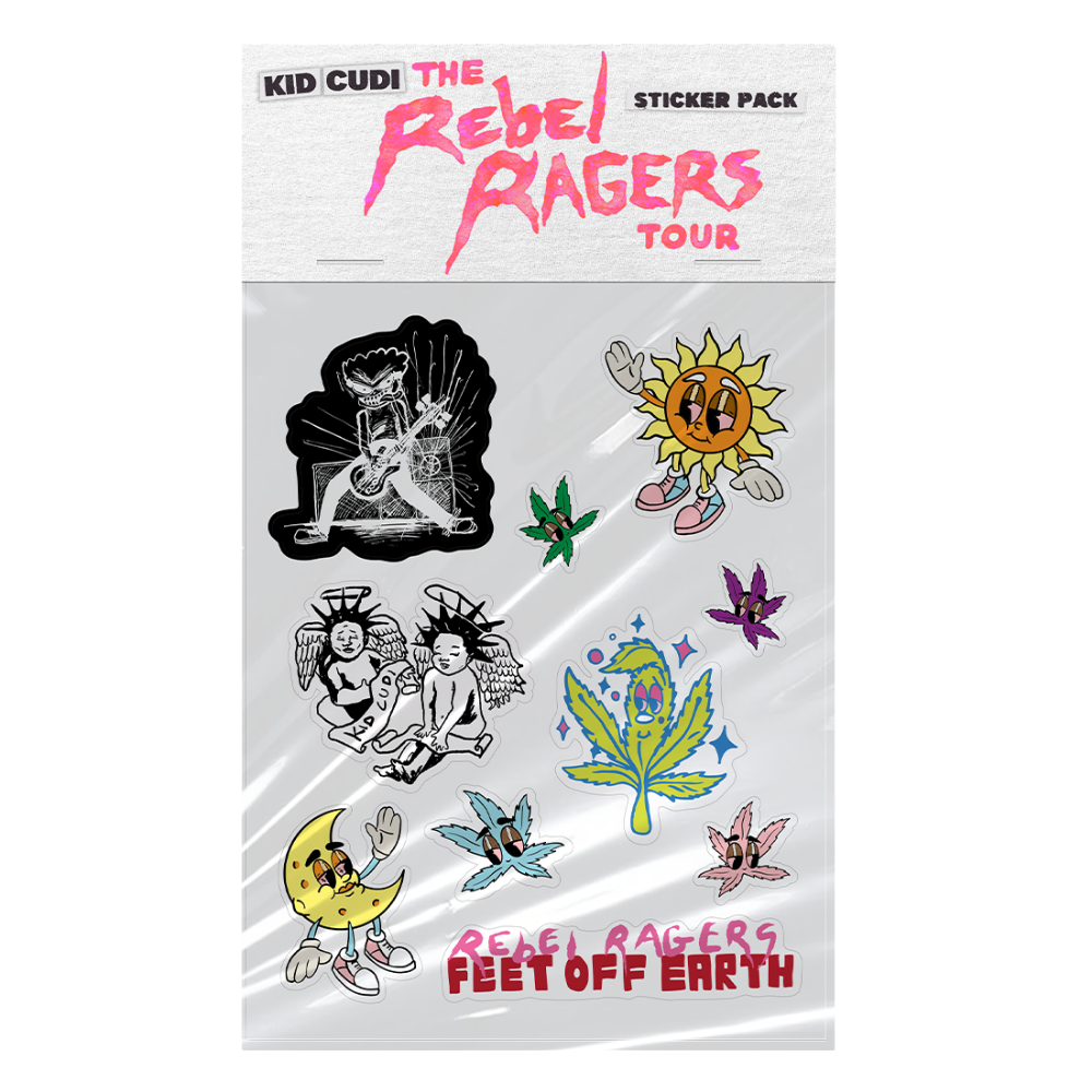 REBEL RAGERS STICKER PACK