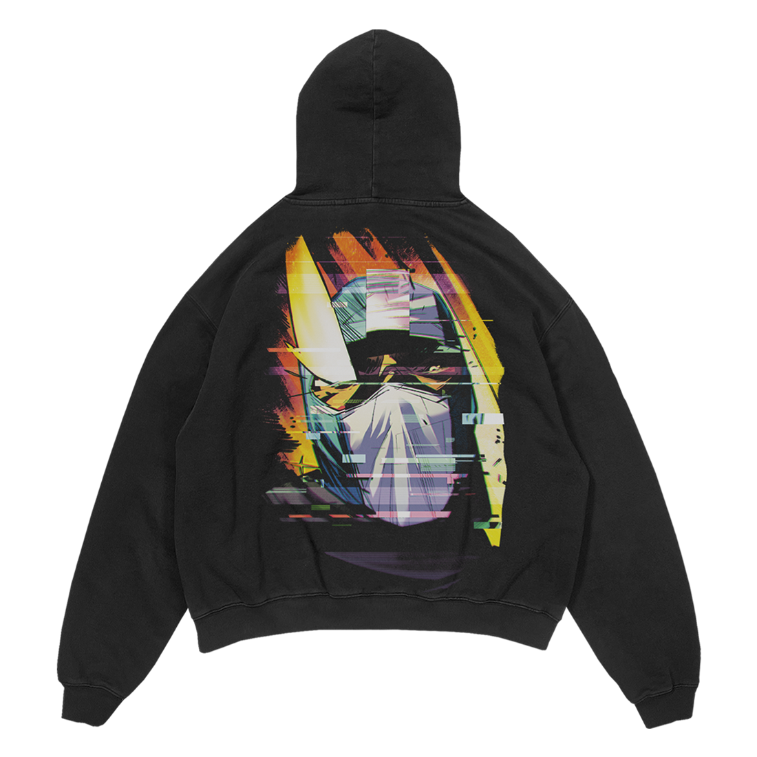 MOON MAN #3 HELMET HOODIE BACK