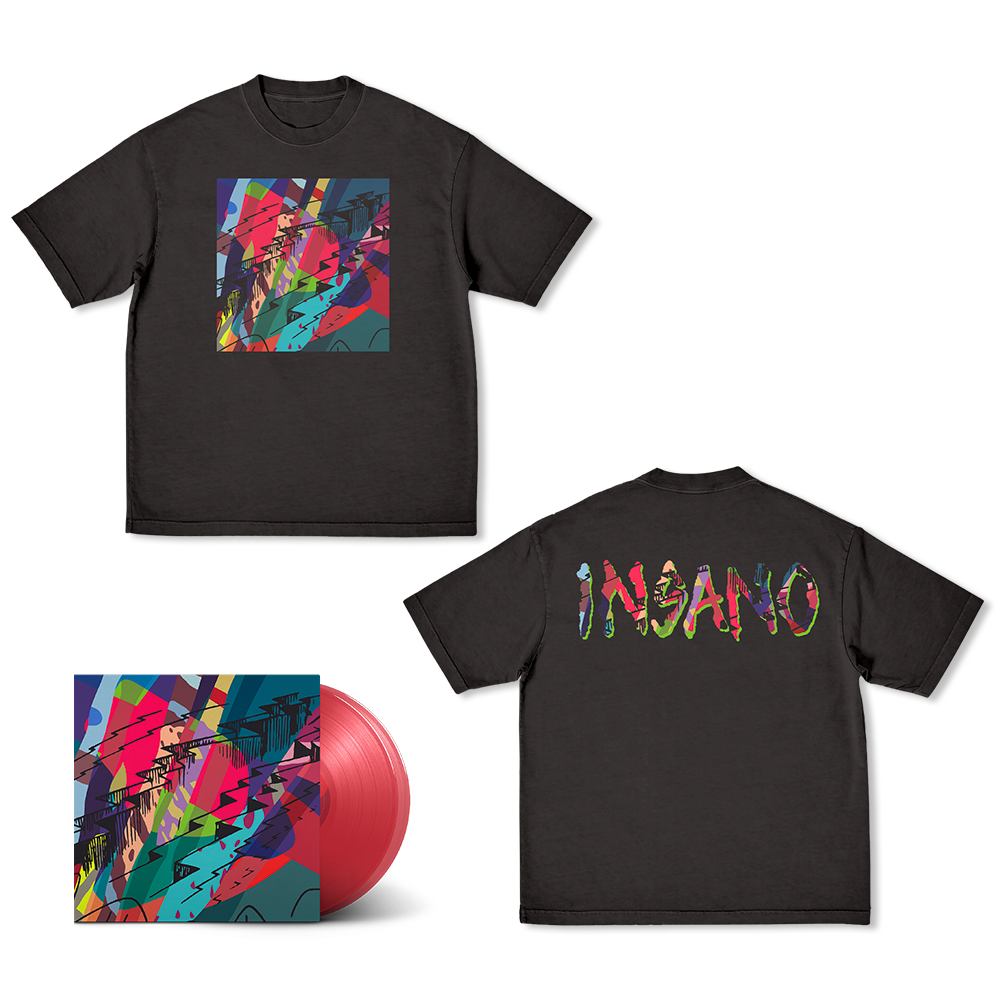 KAWS FOR INSANO COVER TEE FAN PACK